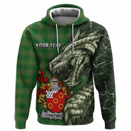 Cantwell Irish Clan Hoodie Irish Roots Dragon Soul