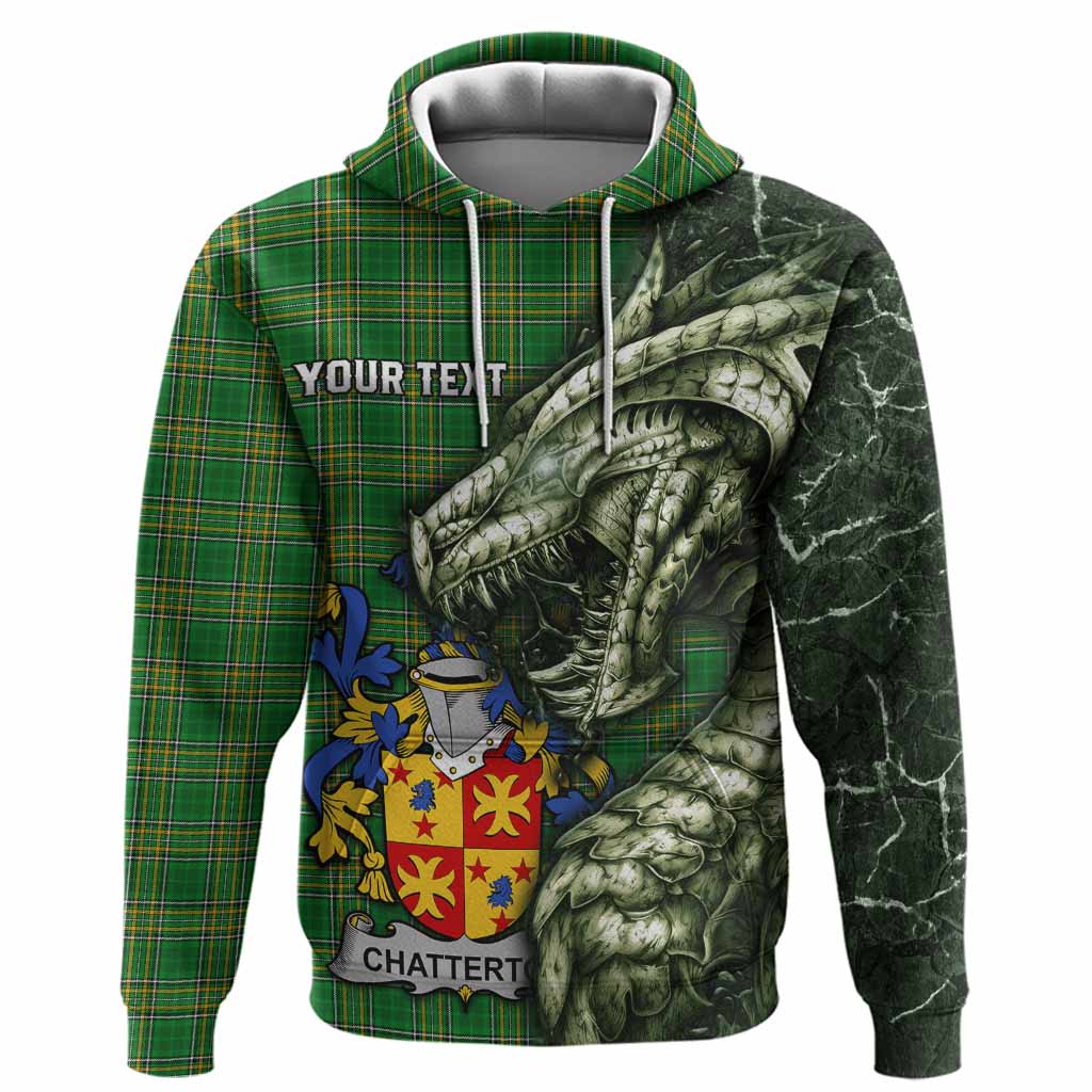 Chatterton Irish Clan Hoodie Irish Roots Dragon Soul