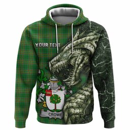 Crowe Irish Clan Hoodie Irish Roots Dragon Soul