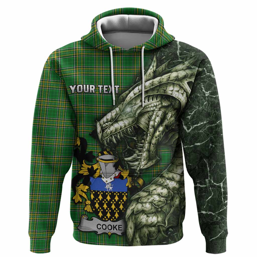 Cooke Irish Clan Hoodie Irish Roots Dragon Soul