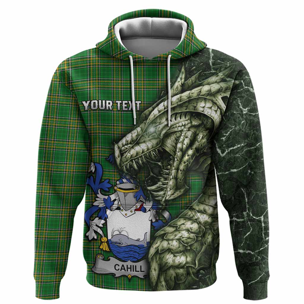 Cahill Irish Clan Hoodie Irish Roots Dragon Soul