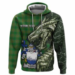 Cahill Irish Clan Hoodie Irish Roots Dragon Soul