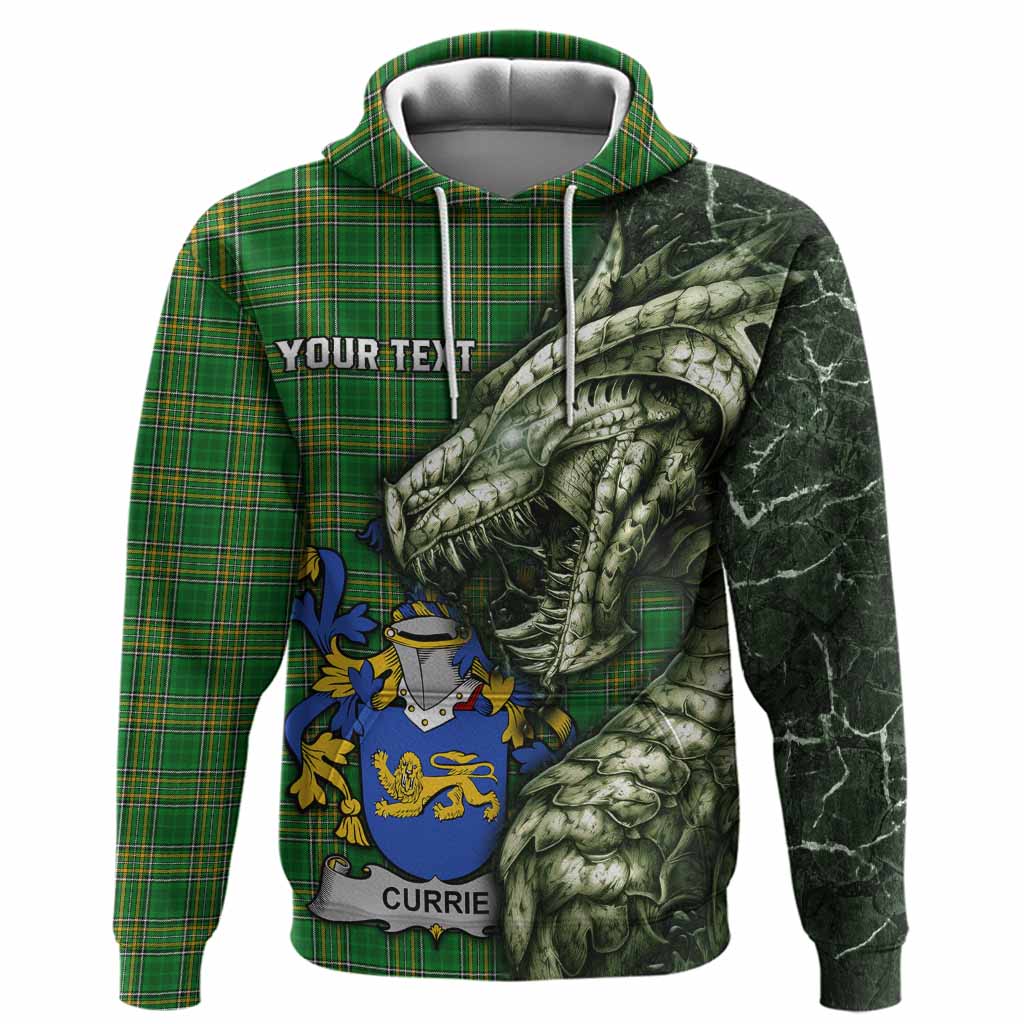 Currie Irish Clan Hoodie Irish Roots Dragon Soul