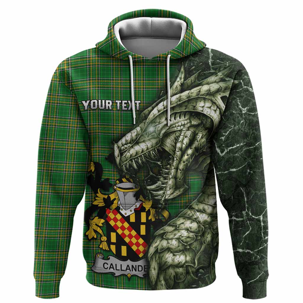 Callander Irish Clan Hoodie Irish Roots Dragon Soul