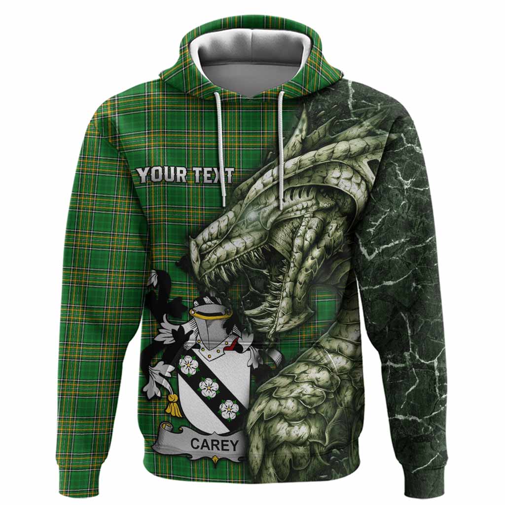 Carey Irish Clan Hoodie Irish Roots Dragon Soul