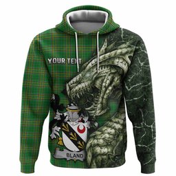 Bland Irish Clan Hoodie Irish Roots Dragon Soul