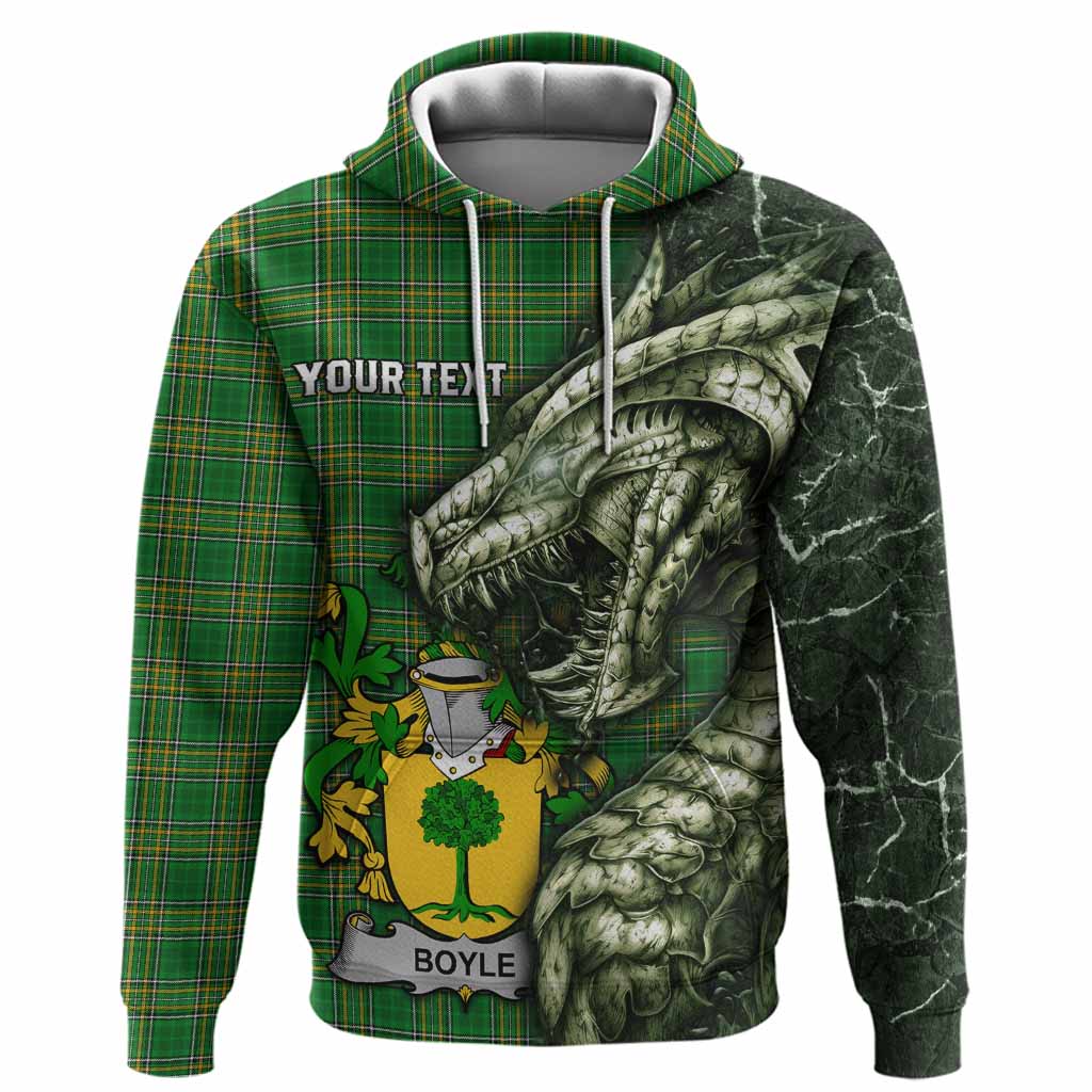 Boyle Irish Clan Hoodie Irish Roots Dragon Soul