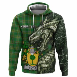 Boyle Irish Clan Hoodie Irish Roots Dragon Soul