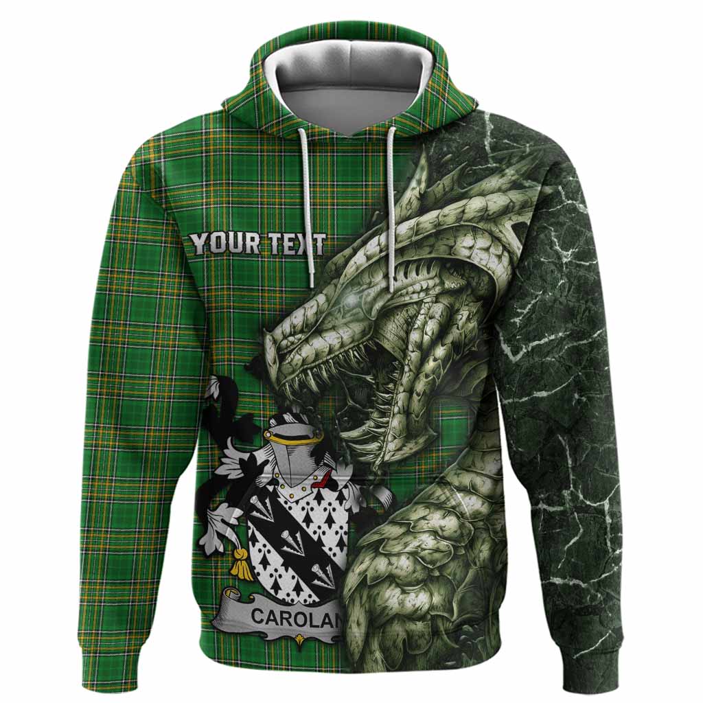Carolan Irish Clan Hoodie Irish Roots Dragon Soul