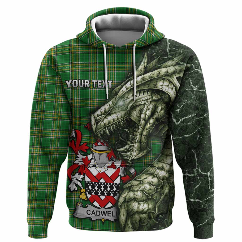Cadwell Irish Clan Hoodie Irish Roots Dragon Soul