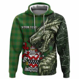 Cadwell Irish Clan Hoodie Irish Roots Dragon Soul
