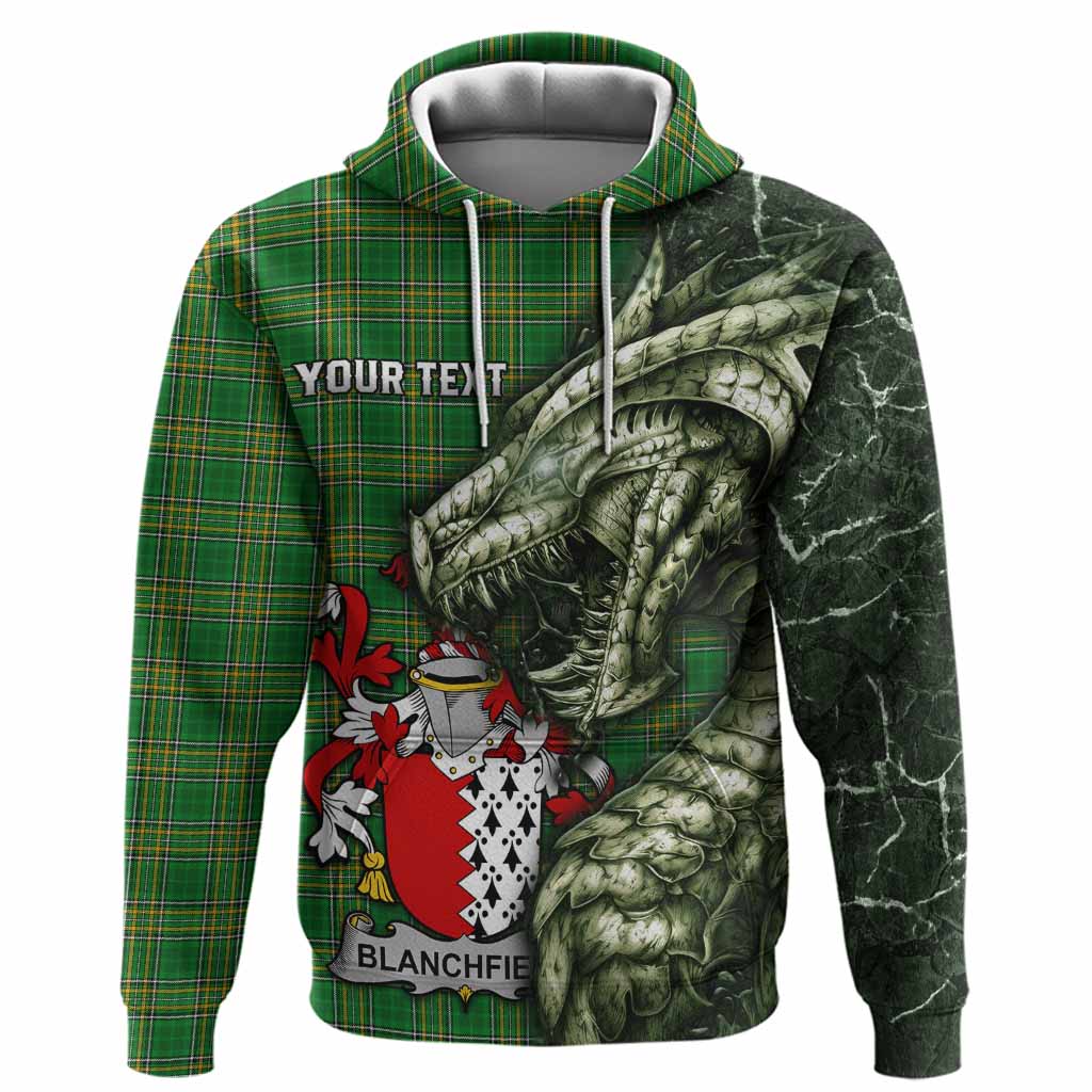 Blanchfield Irish Clan Hoodie Irish Roots Dragon Soul
