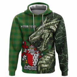 Blanchfield Irish Clan Hoodie Irish Roots Dragon Soul