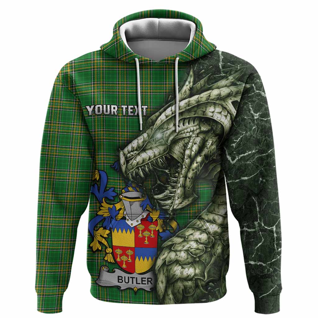Butler Irish Clan Hoodie Irish Roots Dragon Soul