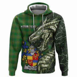 Butler Irish Clan Hoodie Irish Roots Dragon Soul