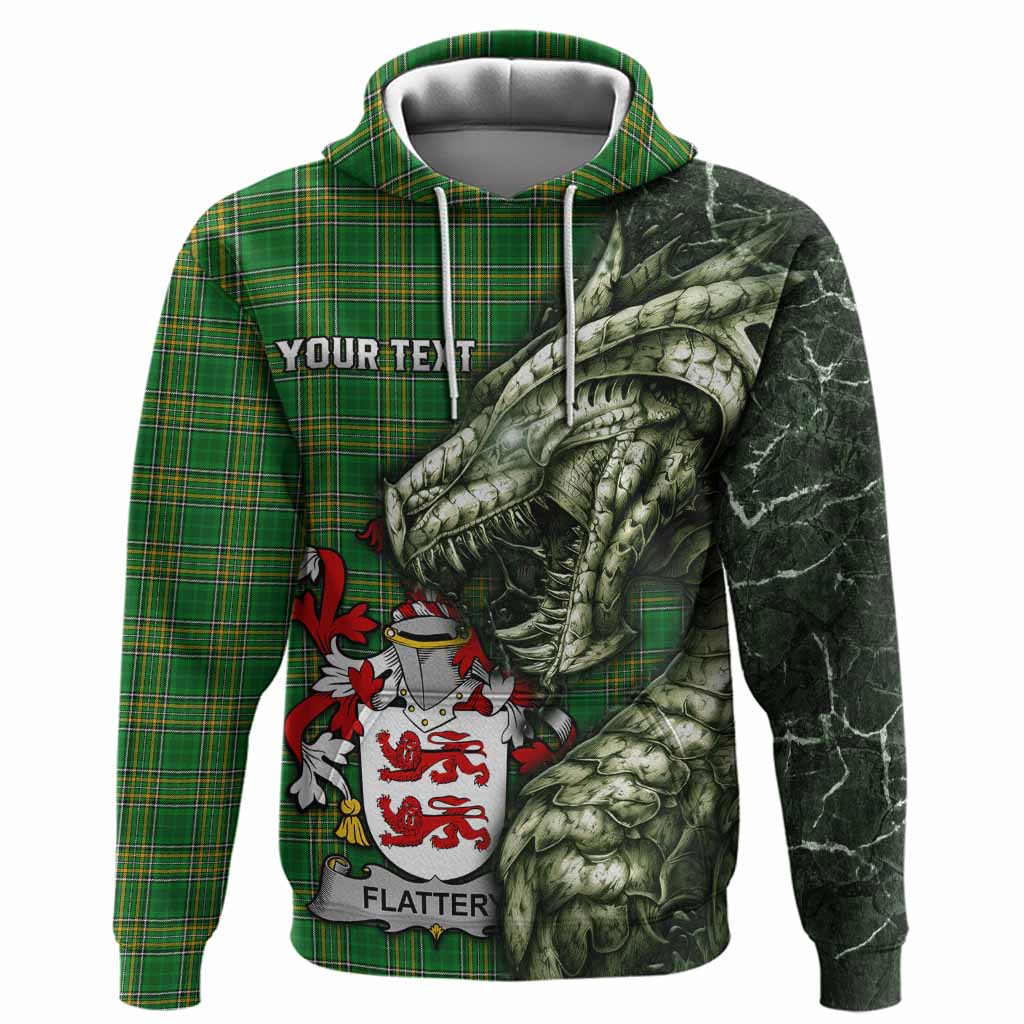 Flattery Irish Clan Hoodie Irish Roots Dragon Soul
