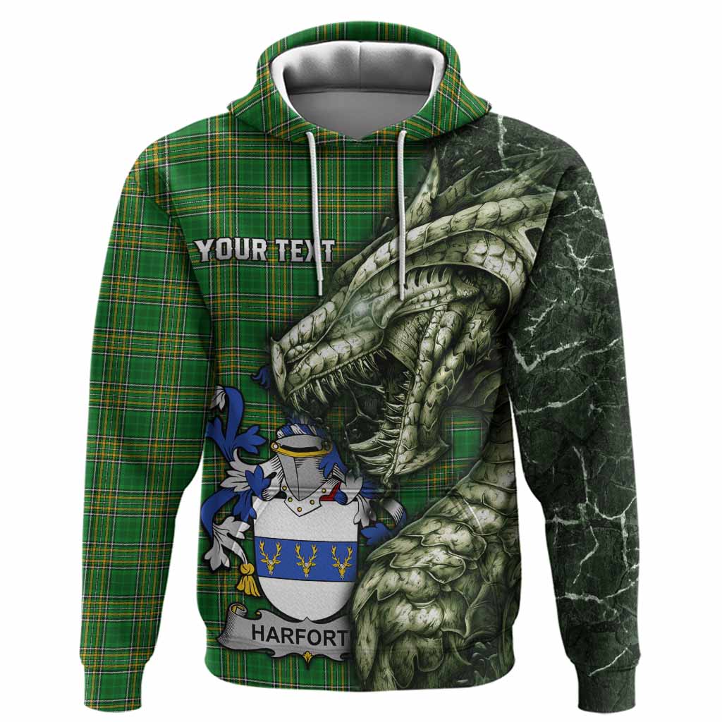 Harforth Irish Clan Hoodie Irish Roots Dragon Soul