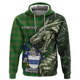 Harforth Irish Clan Hoodie Irish Roots Dragon Soul