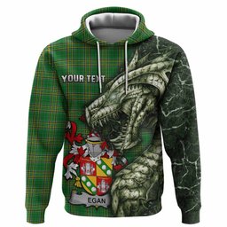 Egan Irish Clan Hoodie Irish Roots Dragon Soul