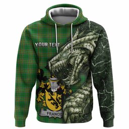 Francis Irish Clan Hoodie Irish Roots Dragon Soul