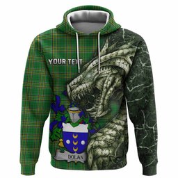 Dolan Irish Clan Hoodie Irish Roots Dragon Soul