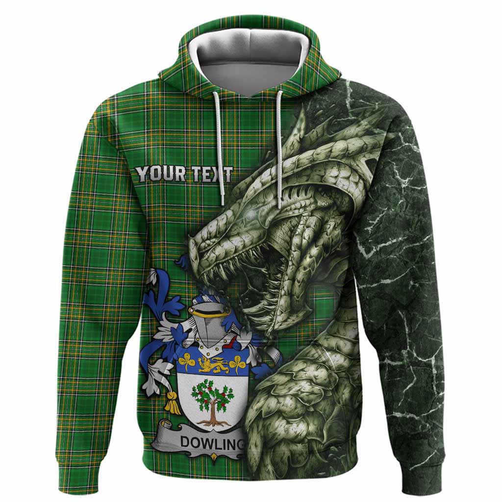 Dowling Irish Clan Hoodie Irish Roots Dragon Soul