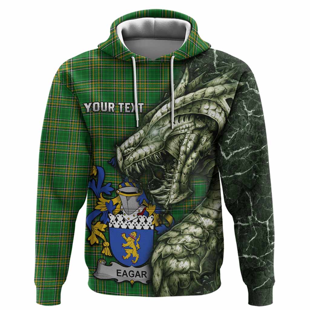 Eagar Irish Clan Hoodie Irish Roots Dragon Soul