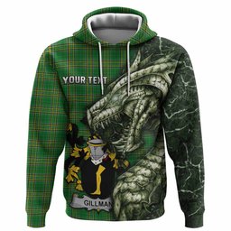 Gillman Irish Clan Hoodie Irish Roots Dragon Soul