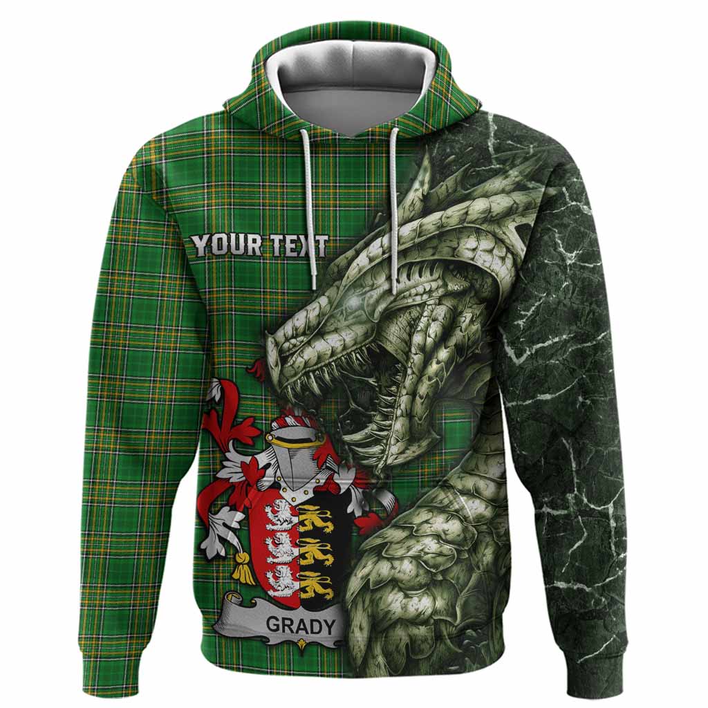 Grady Irish Clan Hoodie Irish Roots Dragon Soul