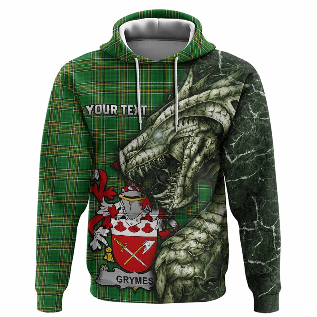 Grymes Irish Clan Hoodie Irish Roots Dragon Soul