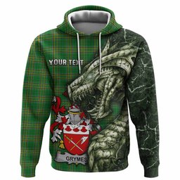 Grymes Irish Clan Hoodie Irish Roots Dragon Soul