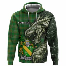 Grumley Irish Clan Hoodie Irish Roots Dragon Soul
