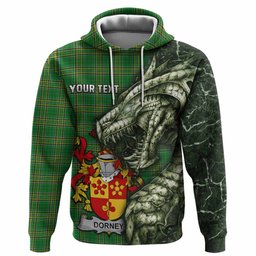 Dorney Irish Clan Hoodie Irish Roots Dragon Soul