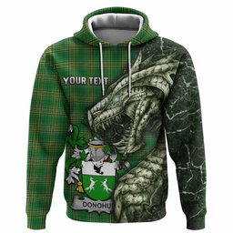 Donohue Irish Clan Hoodie Irish Roots Dragon Soul