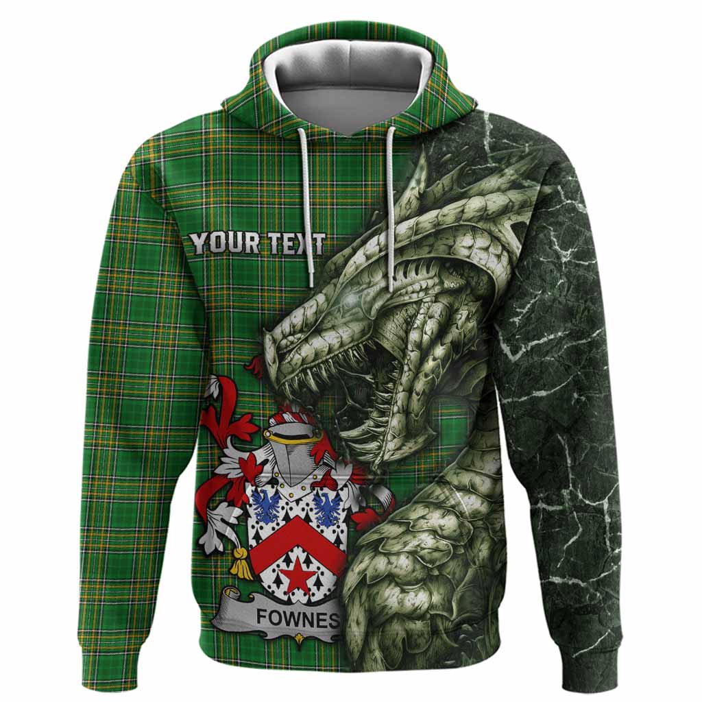 Fownes Irish Clan Hoodie Irish Roots Dragon Soul