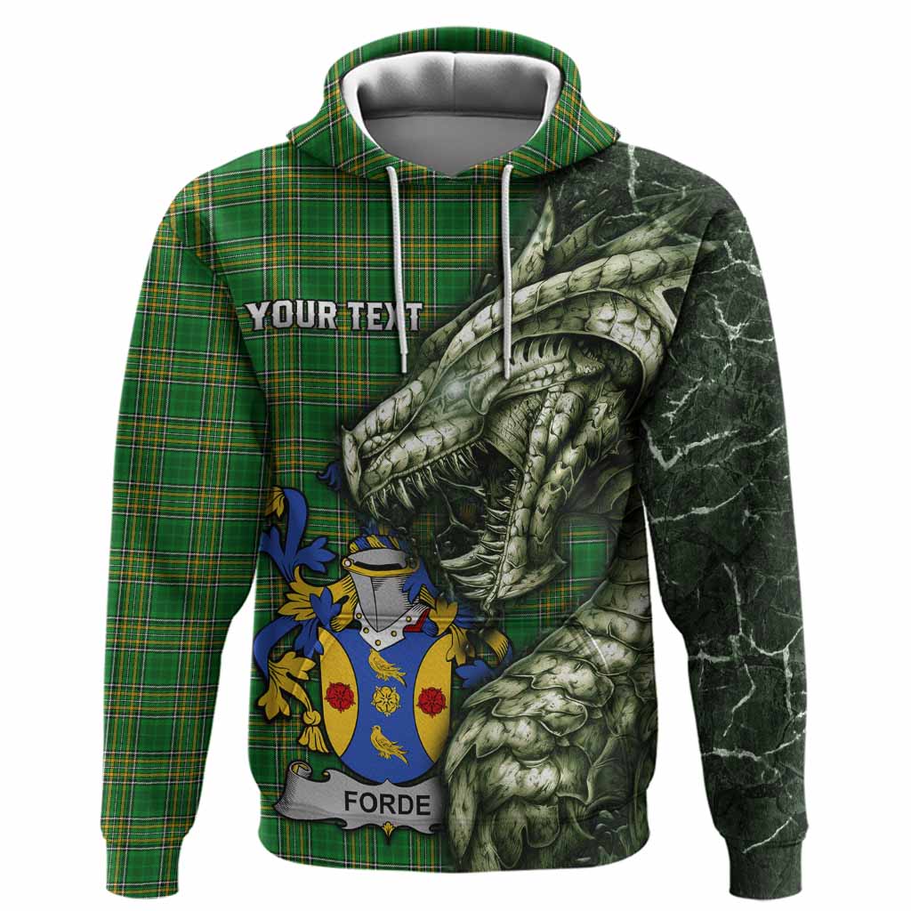 Forde Irish Clan Hoodie Irish Roots Dragon Soul