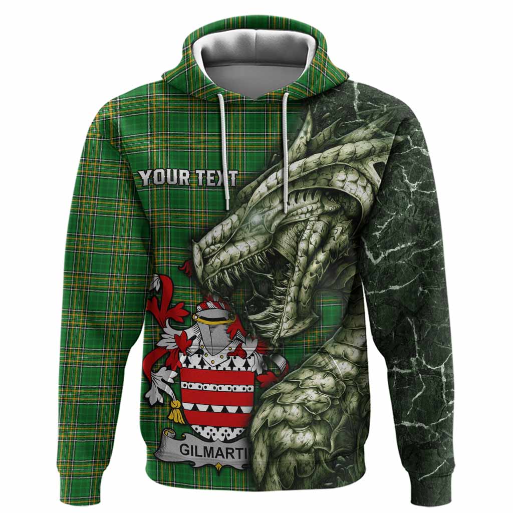 Gilmartin Irish Clan Hoodie Irish Roots Dragon Soul
