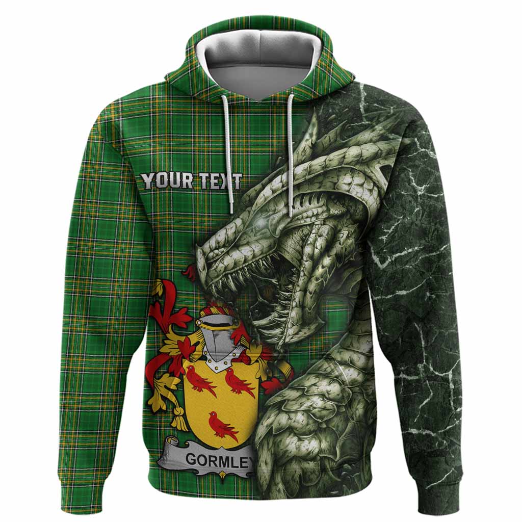 Gormley Irish Clan Hoodie Irish Roots Dragon Soul