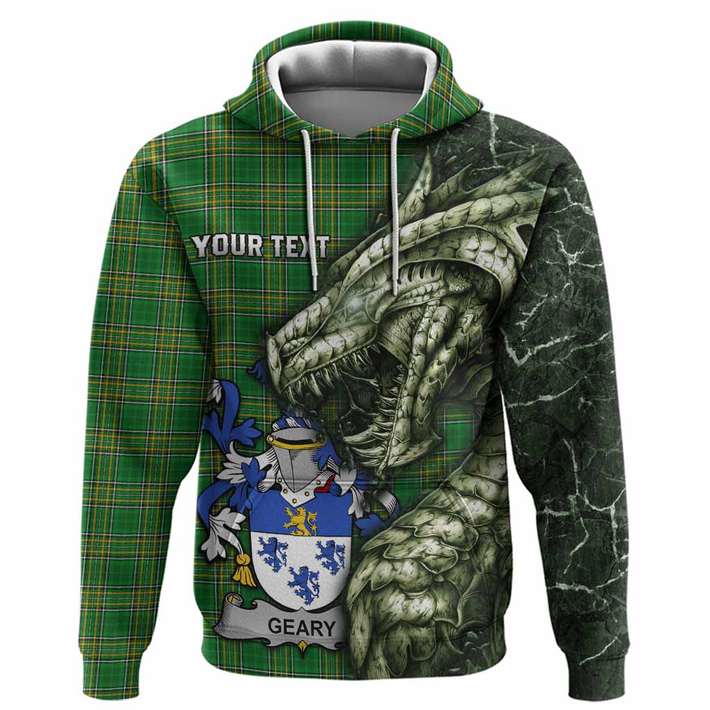 Geary Irish Clan Hoodie Irish Roots Dragon Soul