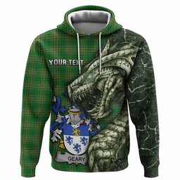 Geary Irish Clan Hoodie Irish Roots Dragon Soul
