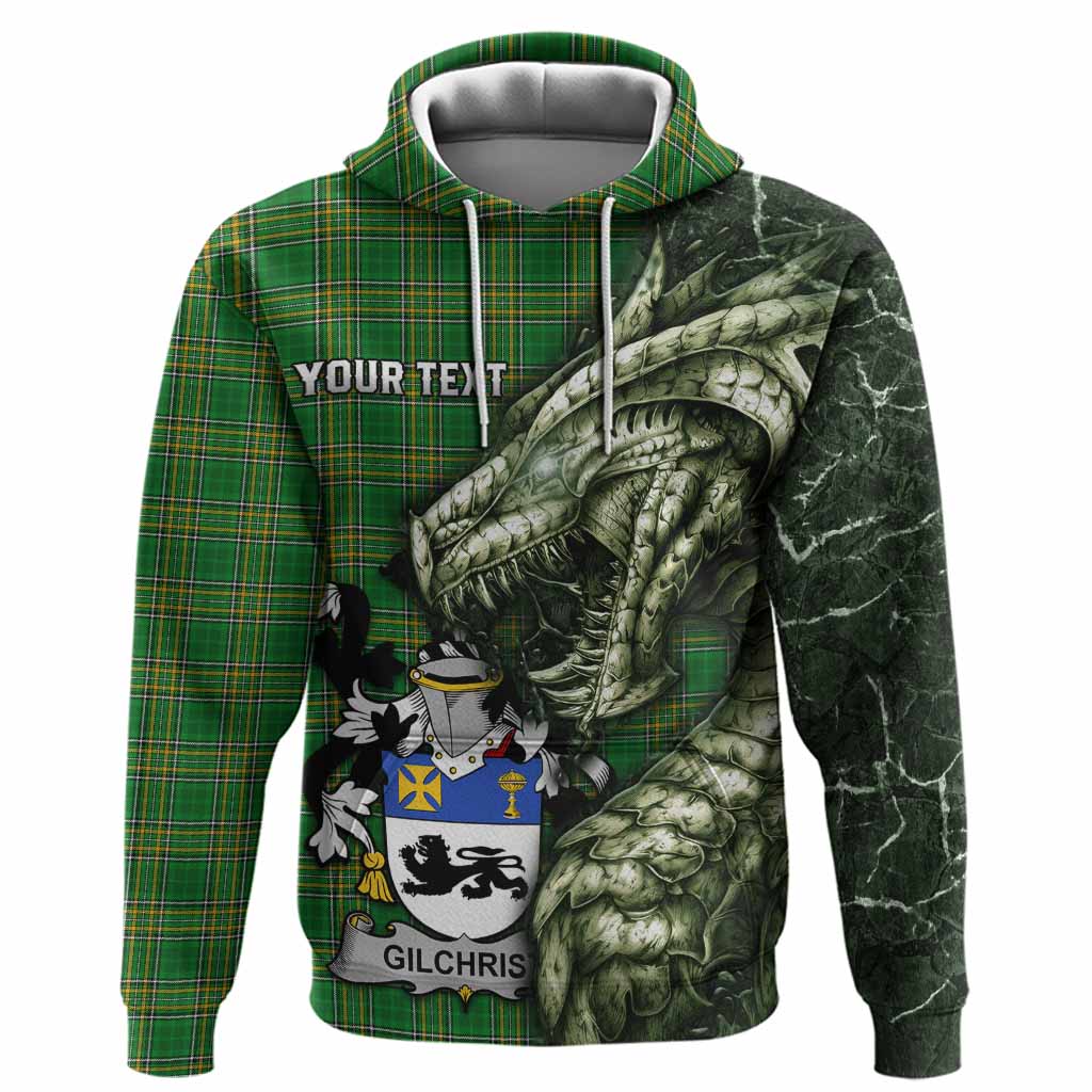 Gilchrist Irish Clan Hoodie Irish Roots Dragon Soul