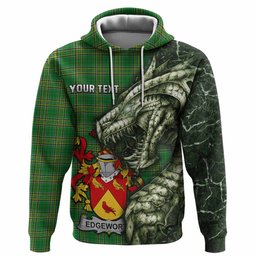 Edgeworth Irish Clan Hoodie Irish Roots Dragon Soul