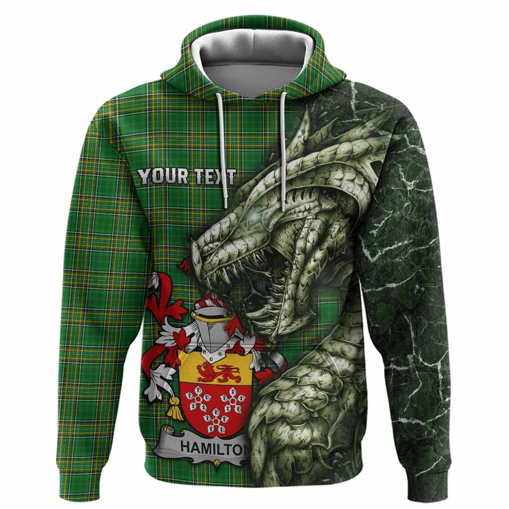 Hamilton Irish Clan Hoodie Irish Roots Dragon Soul