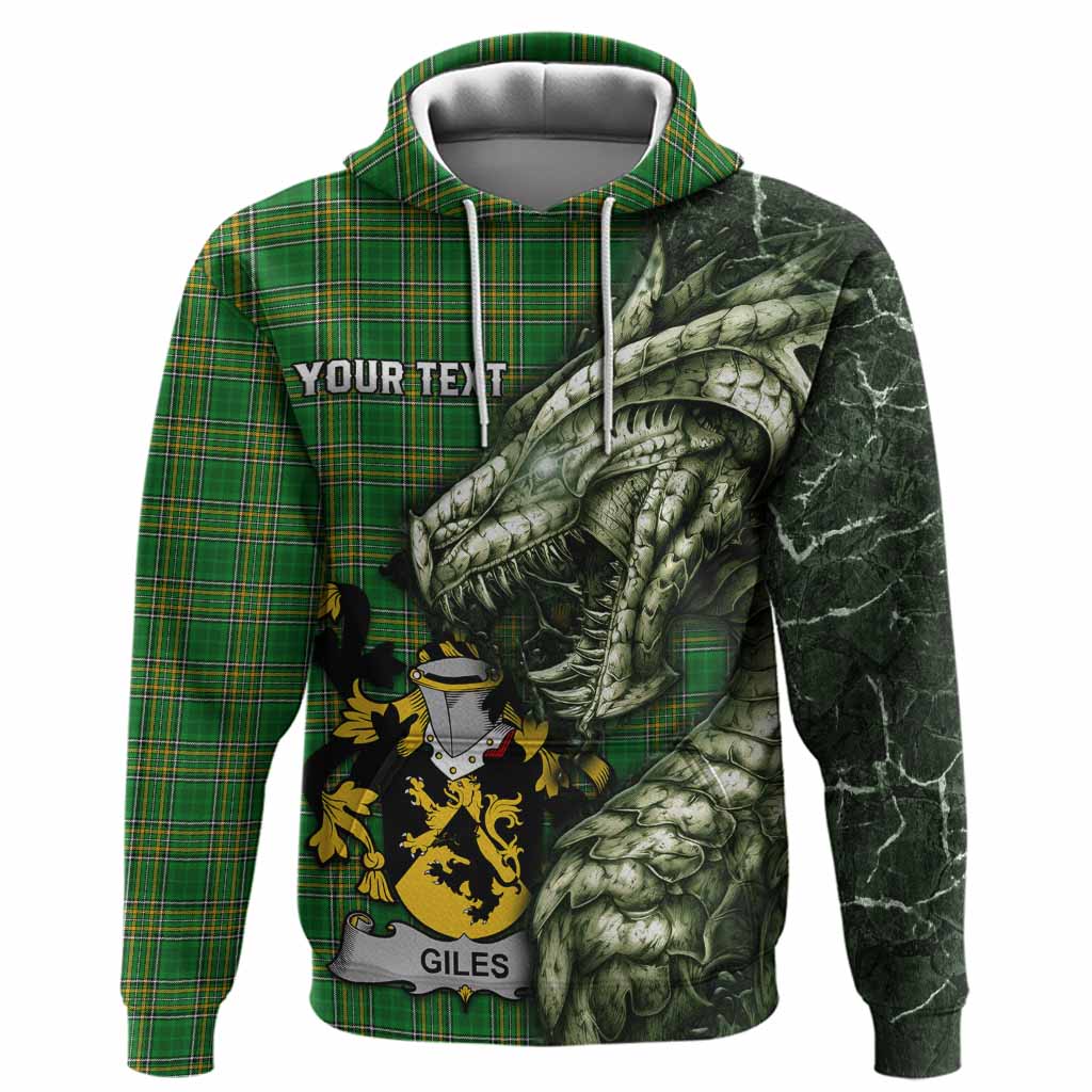 Giles Irish Clan Hoodie Irish Roots Dragon Soul