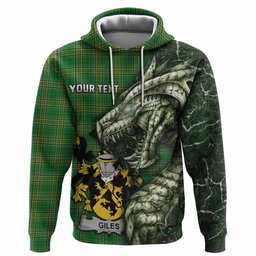Giles Irish Clan Hoodie Irish Roots Dragon Soul