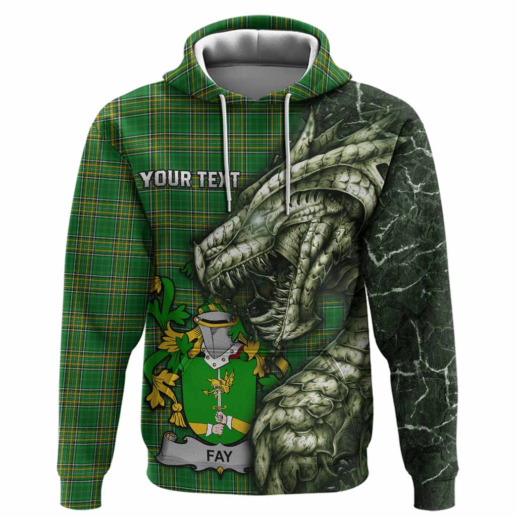 Fay Irish Clan Hoodie Irish Roots Dragon Soul