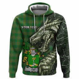 Fay Irish Clan Hoodie Irish Roots Dragon Soul