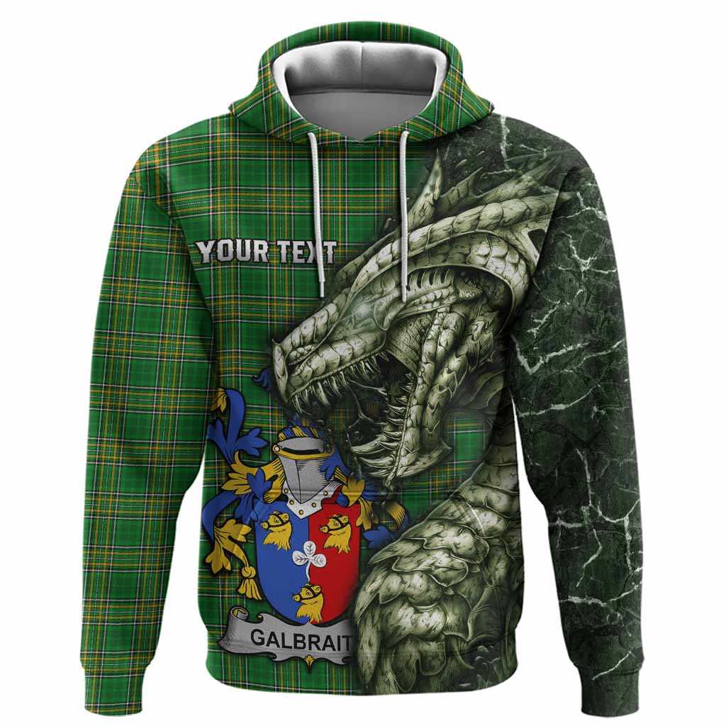 Galbraith Irish Clan Hoodie Irish Roots Dragon Soul