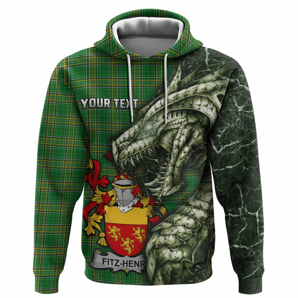 Fitz-Henry Irish Clan Hoodie Irish Roots Dragon Soul
