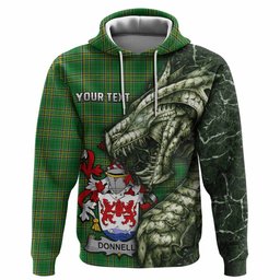 Donnelly Irish Clan Hoodie Irish Roots Dragon Soul